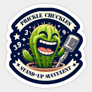 cactus singer Sticker